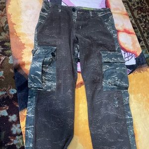 Siberia Hills Tiger Camo Netted Cargos